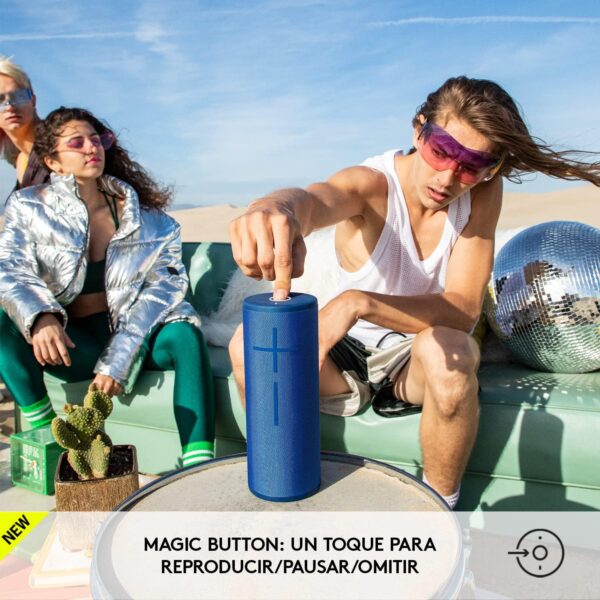 Ultimate Ears Megaboom 3 Altavoz Portátil Inalámbrico Bluetooth, Graves Profundos, Impermeable, Flotante, Conexión Múltiple, Batería de 20 h, color Viola - Image 5