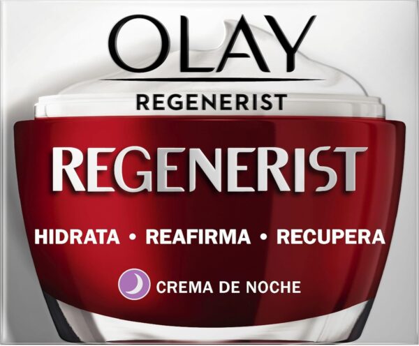Olay Regenerist Crema De Noche, Fórmula Con Niacinamida (Vitamina B3) Y Péptidos, Hidrata Al Instante Y Durante 24H, Piel Más Firme En 14 Días, 50ml - Image 10