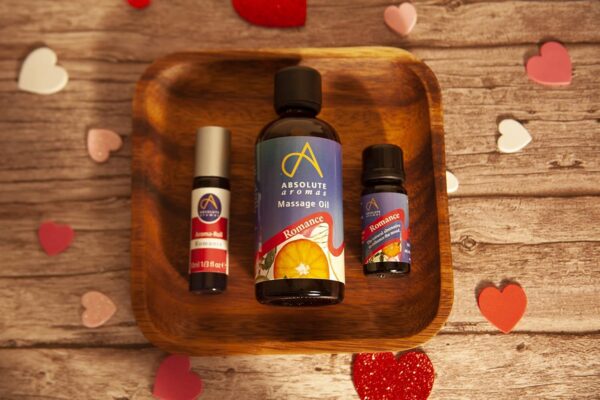 Absolute Aromes Romance Aceite de Baño y Masajes 100ml. - Aceites esenciales puros de jazmín, menta y cedro en una base de jojoba, almendra dulce y onagra - Aceite Corporal Afrodisiaco - Image 5