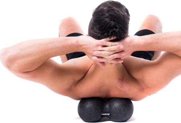 FASCIQ Bola de Cacahuete PPE Grande | 12x25 cm | Terapia de relajación muscular | Terapia de Puntos Gatillo| Rodillo Muscular | Automasaje | Ligera, Resistente y Respetuosa con el Medio Ambiente - Image 2