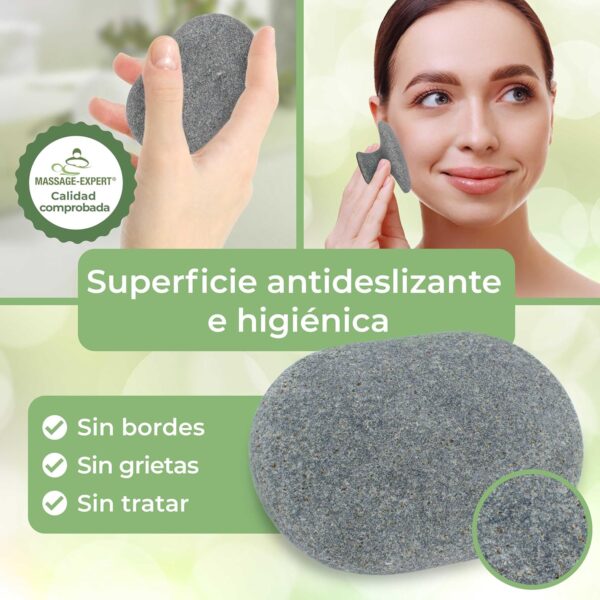 Piedras Calientes para los Dedos de los Pies [8 Unidades], Hot Sontes de Basalto Auténtico Certificado para Ofrecer Mucho Calor, Como Complemento de Su Hot Stone Massage Set - Image 4