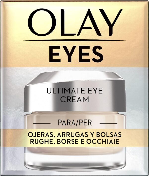 Olay Eyes Ultimate Eye Cream para Ojeras, Arrugas y Bolsas 15 ml - Image 12
