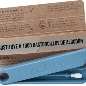 LastSwab® Bastoncillos de algodón reutilizables para la limpieza de oídos de ...